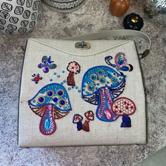 Handbags - Mushroom Hard Handbag